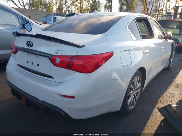 44865374 :رقم المزاد ، JN1BV7AP5FM336570 vin ، 2015 Infiniti Q50 Premium مزاد بيع