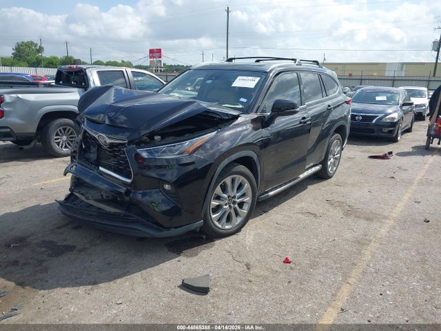 2022 Toyota Highlander Hybrid Limited მანქანა იყიდება აუქციონზე, vin: 5TDYARAH9NS013973, აუქციონის ნომერი: 44865388