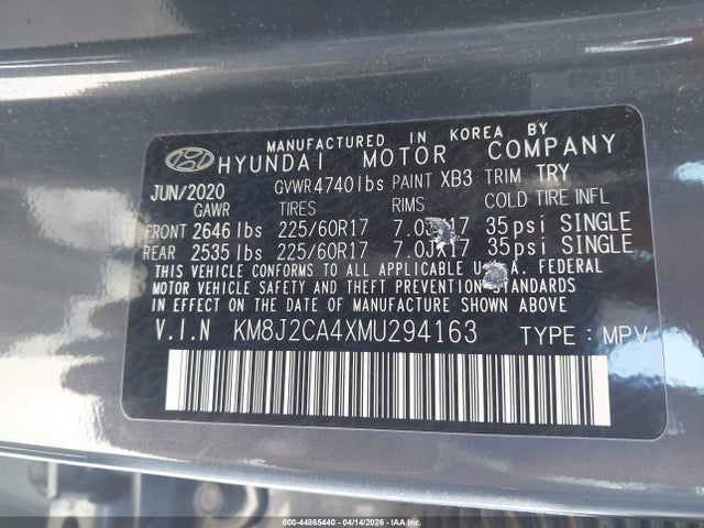 Hyundai TUCSON SE 2021 KM8J2CA4XMU294163 Image 9