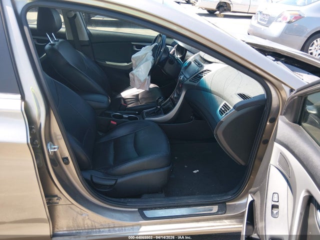 2015 Hyundai Elantra Limited მანქანა იყიდება აუქციონზე, vin: 5NPDH4AE9FH576385, აუქციონის ნომერი: 44865502