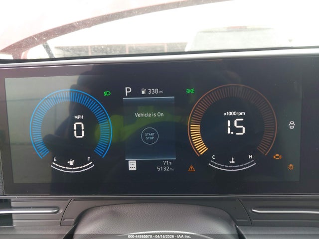 44865578 :رقم المزاد ، KM8HBCAB7SU262037 vin ، 2025 Hyundai Kona Sel مزاد بيع