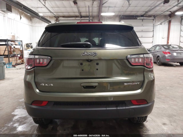 44865598 :رقم المزاد ، 3C4NJDAB5LT117591 vin ، 2020 Jeep Compass Sport 4x4 مزاد بيع