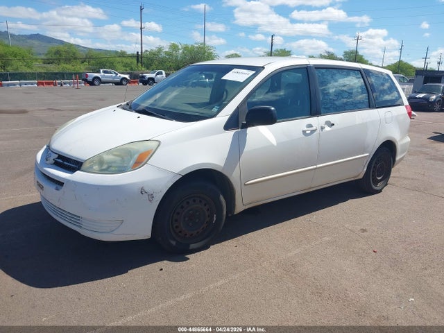 2004 Toyota Sienna Le მანქანა იყიდება აუქციონზე, vin: 5TDZA23C64S049700, აუქციონის ნომერი: 44865664