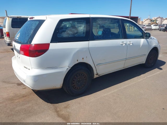 2004 Toyota Sienna Le მანქანა იყიდება აუქციონზე, vin: 5TDZA23C64S049700, აუქციონის ნომერი: 44865664