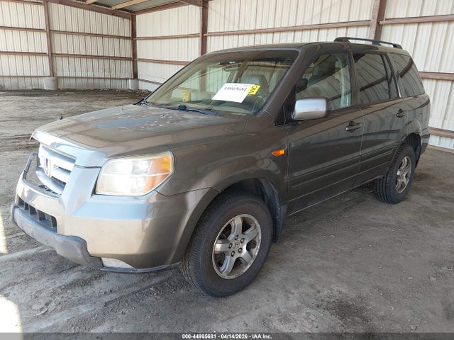2008 Honda Pilot Ex-l მანქანა იყიდება აუქციონზე, vin: 5FNYF18518B007057, აუქციონის ნომერი: 44865681