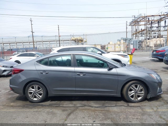 2019 Hyundai Elantra Sel მანქანა იყიდება აუქციონზე, vin: 5NPD84LF6KH491293, აუქციონის ნომერი: 44865713