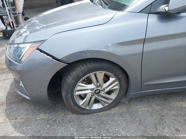 2019 Hyundai Elantra Sel მანქანა იყიდება აუქციონზე, vin: 5NPD84LF6KH491293, აუქციონის ნომერი: 44865713