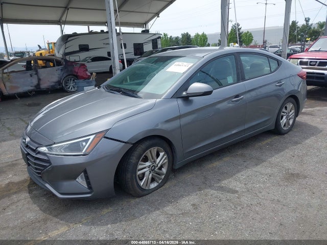 2019 Hyundai Elantra Sel მანქანა იყიდება აუქციონზე, vin: 5NPD84LF6KH491293, აუქციონის ნომერი: 44865713