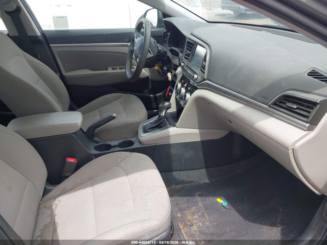 2019 Hyundai Elantra Sel მანქანა იყიდება აუქციონზე, vin: 5NPD84LF6KH491293, აუქციონის ნომერი: 44865713