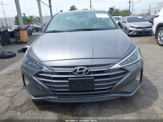 2019 Hyundai Elantra Sel მანქანა იყიდება აუქციონზე, vin: 5NPD84LF6KH491293, აუქციონის ნომერი: 44865713