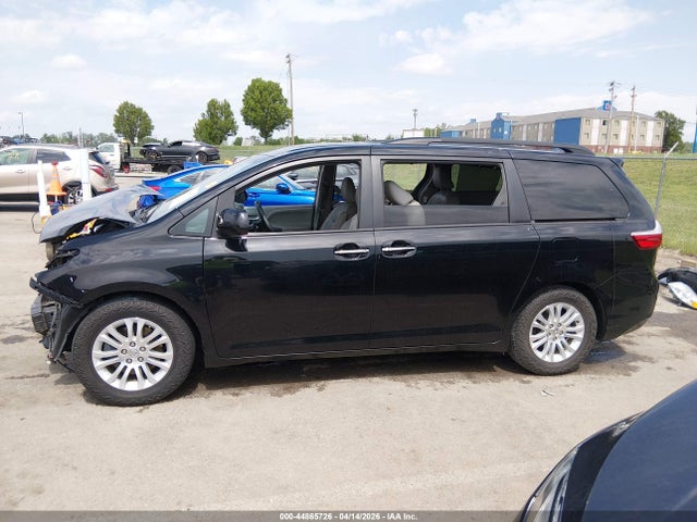 Продаж на аукціоні авто 2016 Toyota Sienna Xle 8 Passenger, vin: 5TDYK3DCXGS734395, номер лоту: 44865726
