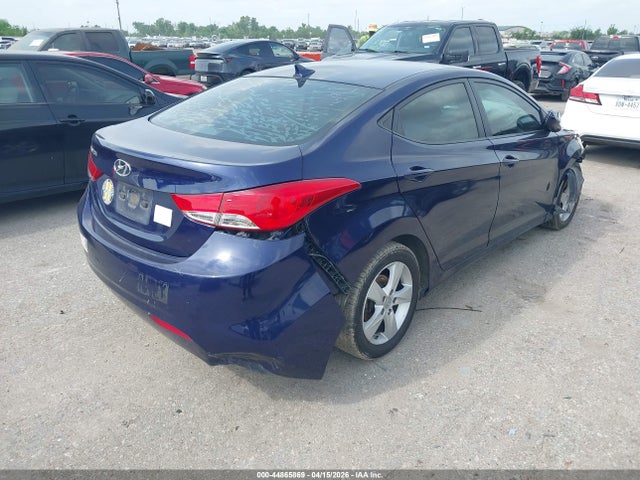 Aukcja sprzedaży 2013 Hyundai Elantra Gls/limited, vin: 5NPDH4AE1DH223295, numer aukcji: 44865869