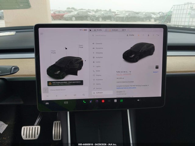 Aukcja sprzedaży 2020 Tesla Model Y, vin: 5YJYGDEF2LF034546, numer aukcji: 44865916