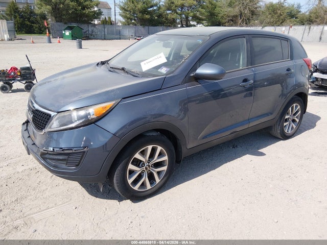 2015 Kia Sportage Lx მანქანა იყიდება აუქციონზე, vin: KNDPB3AC8F7750703, აუქციონის ნომერი: 44865918