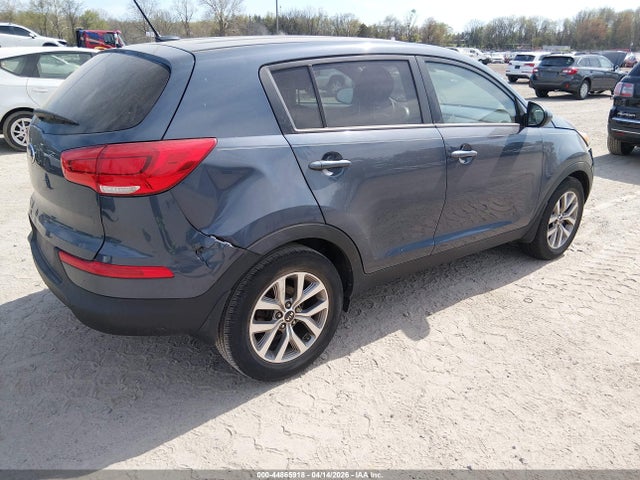2015 Kia Sportage Lx მანქანა იყიდება აუქციონზე, vin: KNDPB3AC8F7750703, აუქციონის ნომერი: 44865918