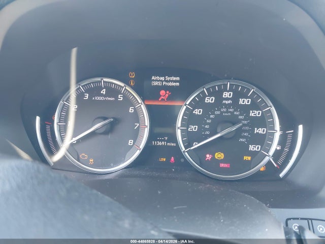 44865928 :رقم المزاد ، 5FRYD3H40EB006288 vin ، 2014 Acura Mdx Technology Package مزاد بيع