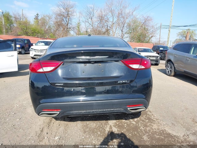 2016 Chrysler 200 S მანქანა იყიდება აუქციონზე, vin: 1C3CCCDG2GN122342, აუქციონის ნომერი: 44866001