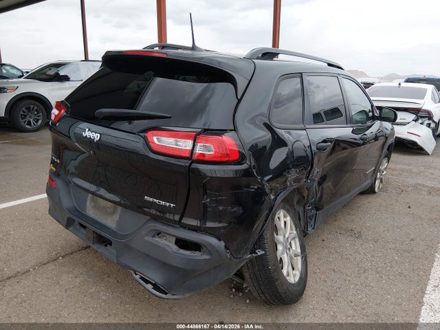Aukcja sprzedaży 2016 Jeep Cherokee Sport, vin: 1C4PJMAB2GW205748, numer aukcji: 44866167