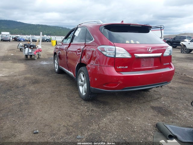 44866262 :رقم المزاد ، 2T2BK1BA4AC044388 vin ، 2010 Lexus Rx 350 مزاد بيع