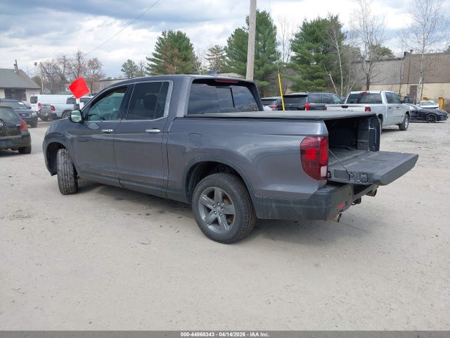 2022 Honda Ridgeline Rtl-e მანქანა იყიდება აუქციონზე, vin: 5FPYK3F79NB036482, აუქციონის ნომერი: 44866343