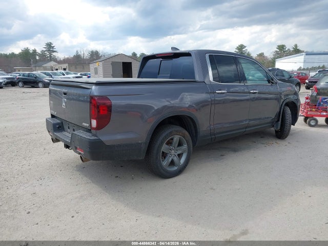 2022 Honda Ridgeline Rtl-e მანქანა იყიდება აუქციონზე, vin: 5FPYK3F79NB036482, აუქციონის ნომერი: 44866343