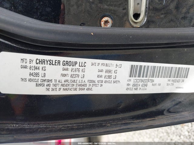 44866362 :رقم المزاد ، 1C3CDFBA2DD347584 vin ، 2013 Dodge Dart Sxt مزاد بيع