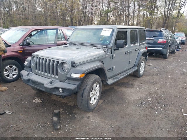 2022 Jeep Wrangler Unlimited Sport S 4x4 მანქანა იყიდება აუქციონზე, vin: 1C4HJXDG8NW201343, აუქციონის ნომერი: 44866451