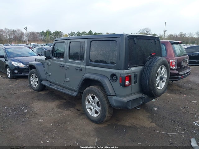 2022 Jeep Wrangler Unlimited Sport S 4x4 მანქანა იყიდება აუქციონზე, vin: 1C4HJXDG8NW201343, აუქციონის ნომერი: 44866451