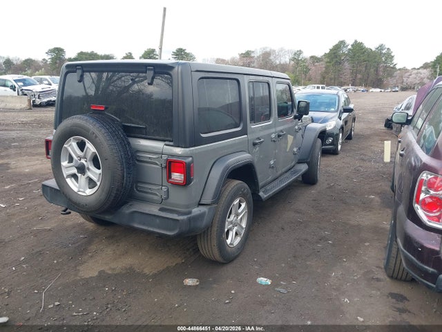 2022 Jeep Wrangler Unlimited Sport S 4x4 მანქანა იყიდება აუქციონზე, vin: 1C4HJXDG8NW201343, აუქციონის ნომერი: 44866451