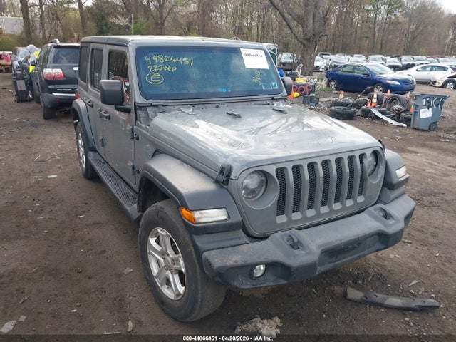2022 Jeep Wrangler Unlimited Sport S 4x4 მანქანა იყიდება აუქციონზე, vin: 1C4HJXDG8NW201343, აუქციონის ნომერი: 44866451