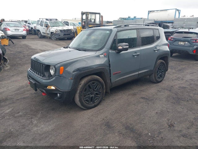 2018 Jeep Renegade Trailhawk 4x4 მანქანა იყიდება აუქციონზე, vin: ZACCJBCB6JPJ02186, აუქციონის ნომერი: 44866477