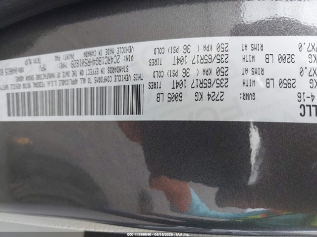 2C4RC1BG4HR501828 Chrysler Pacifica Touring-l