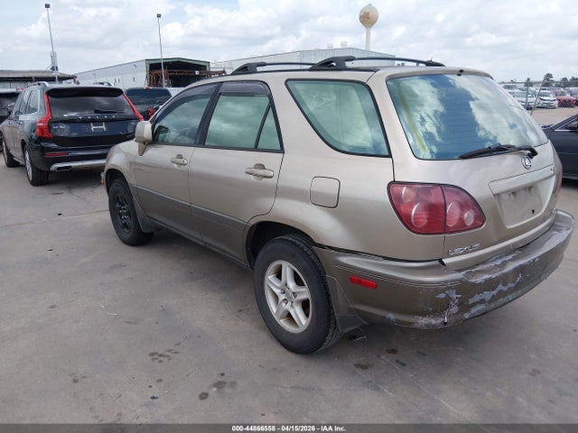 Aukcja sprzedaży 2000 Lexus Rx 300, vin: JT6GF10U3Y0076563, numer aukcji: 44866558