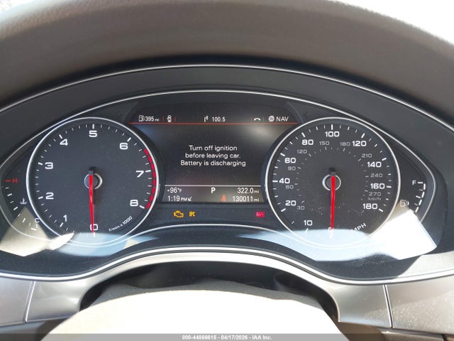 2015 Audi A6 3.0t Premium Plus მანქანა იყიდება აუქციონზე, vin: WAUFGAFC9FN019121, აუქციონის ნომერი: 44866615