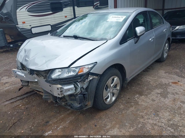 44866631 :رقم المزاد ، 19XFB2F53EE016548 vin ، 2014 Honda Civic Lx مزاد بيع