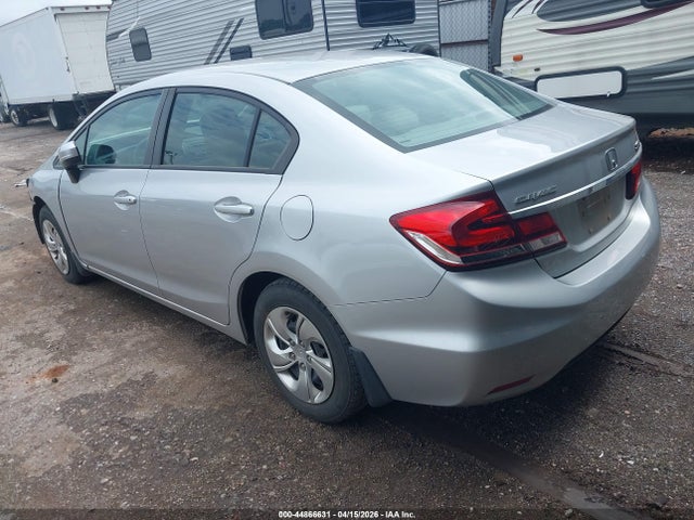 44866631 :رقم المزاد ، 19XFB2F53EE016548 vin ، 2014 Honda Civic Lx مزاد بيع