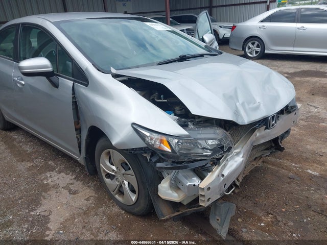 44866631 :رقم المزاد ، 19XFB2F53EE016548 vin ، 2014 Honda Civic Lx مزاد بيع