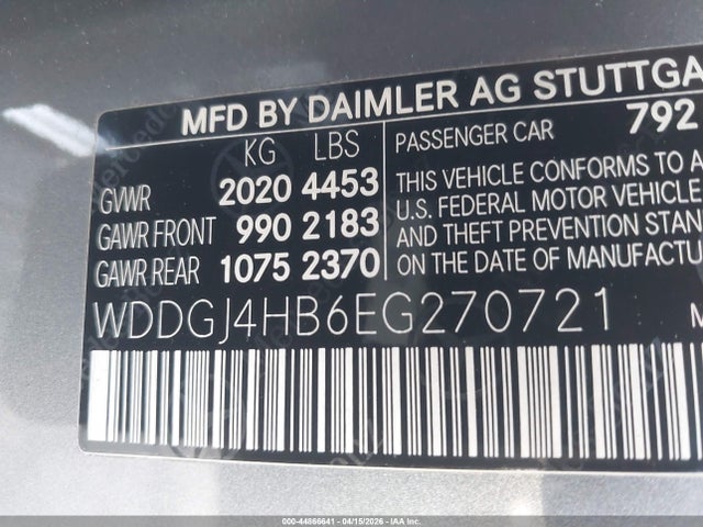 Продажа на аукционе авто 2014 Mercedes-benz C 250, vin: WDDGJ4HB6EG270721, номер лота: 44866641