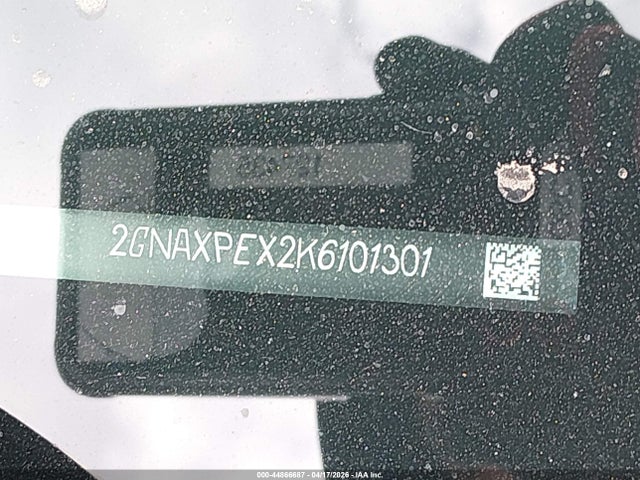 Aukcja sprzedaży 2019 Chevrolet Equinox Premier, vin: 2GNAXPEX2K6101301, numer aukcji: 44866687