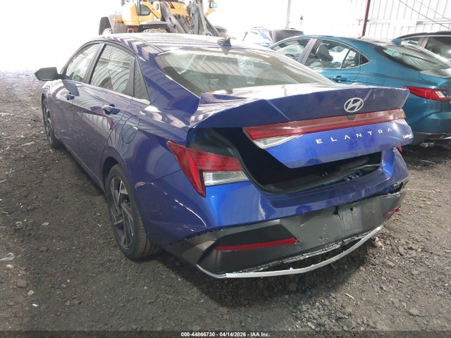 44866730 :رقم المزاد ، KMHLP4DG4SU054691 vin ، 2025 Hyundai Elantra Limited مزاد بيع