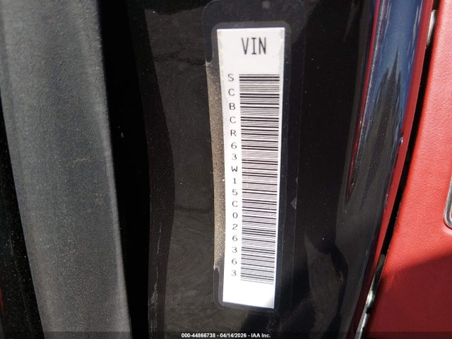 Продаж на аукціоні авто 2005 Bentley Continental Gt, vin: SCBCR63W15C026363, номер лоту: 44866738