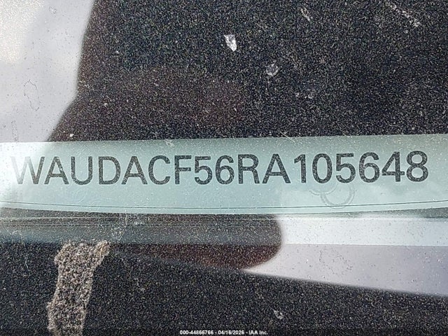 44866766 :رقم المزاد ، WAUDACF56RA105648 vin ، 2024 Audi A5 Sportback Premium 45 Tfsi S Line Quattro S Tronic مزاد بيع