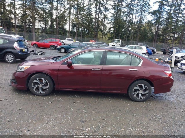 Продажа на аукционе авто 2016 Honda Accord Lx, vin: 1HGCR2F38GA122871, номер лота: 44866785