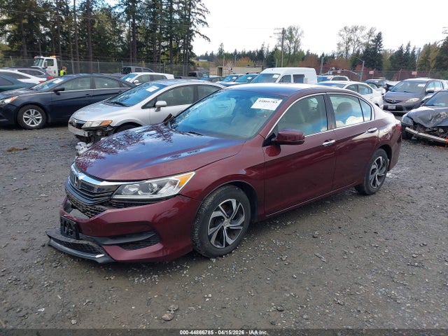Продажа на аукционе авто 2016 Honda Accord Lx, vin: 1HGCR2F38GA122871, номер лота: 44866785