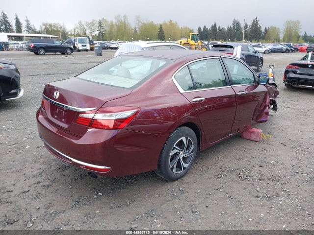 Продажа на аукционе авто 2016 Honda Accord Lx, vin: 1HGCR2F38GA122871, номер лота: 44866785