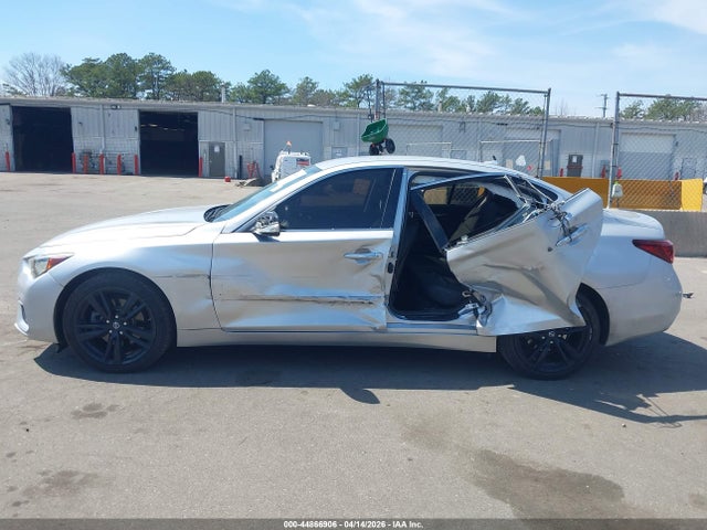 2018 Infiniti Q50 2.0t Pure მანქანა იყიდება აუქციონზე, vin: JN1CV7AP8JM240252, აუქციონის ნომერი: 44866906