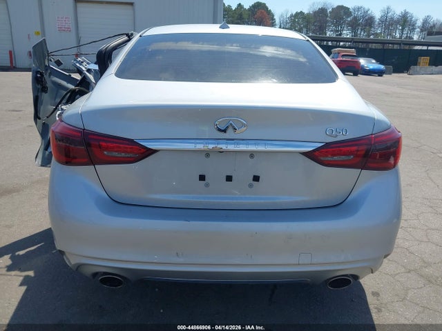 2018 Infiniti Q50 2.0t Pure მანქანა იყიდება აუქციონზე, vin: JN1CV7AP8JM240252, აუქციონის ნომერი: 44866906