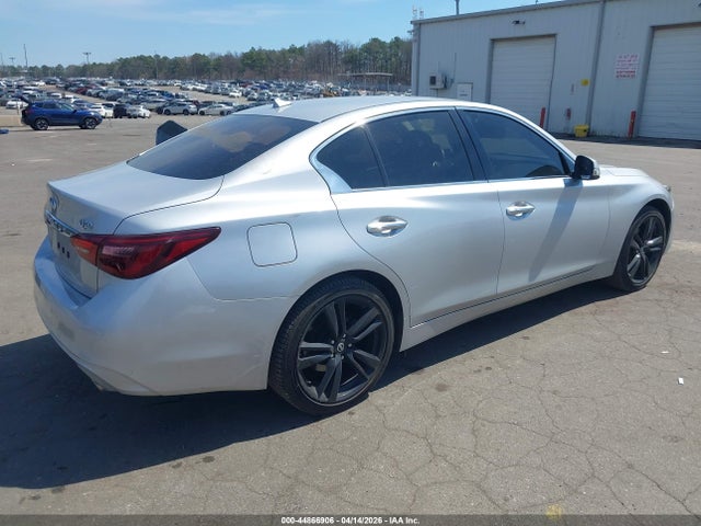 2018 Infiniti Q50 2.0t Pure მანქანა იყიდება აუქციონზე, vin: JN1CV7AP8JM240252, აუქციონის ნომერი: 44866906