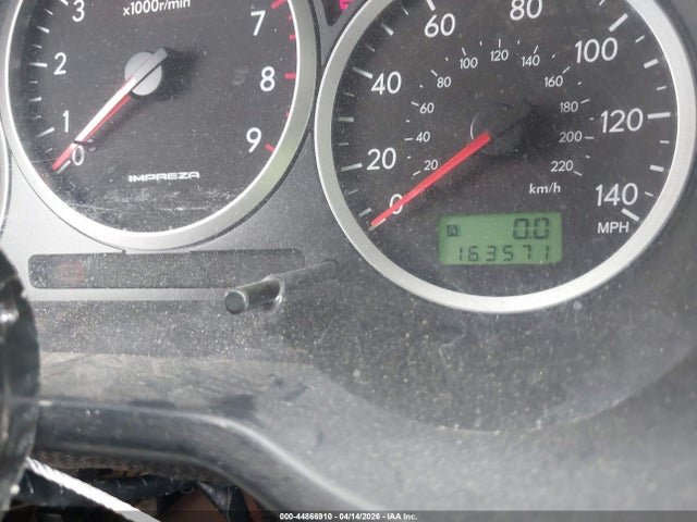 44866910 :رقم المزاد ، JF1GG29685H808351 vin ، 2005 Subaru Impreza Wrx مزاد بيع