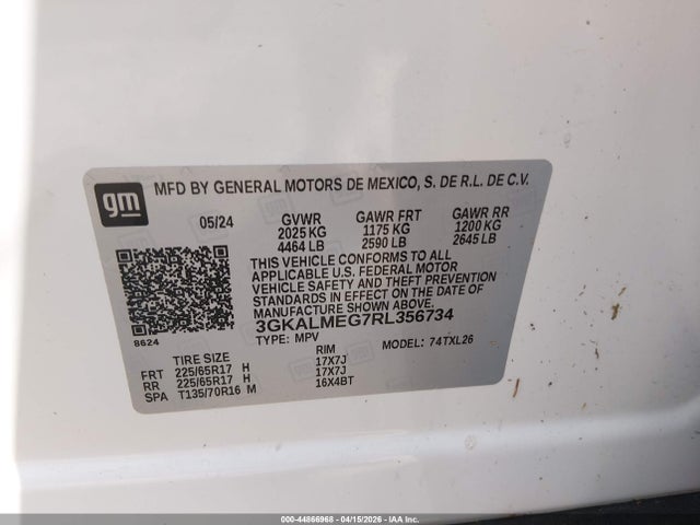 2024 GMC TERRAIN 3GKALMEG7RL356734 Photo 8